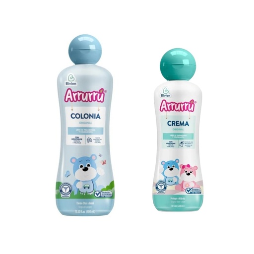 [2383] Colonia Arruru Azul 400ml + Crema Original 220ml