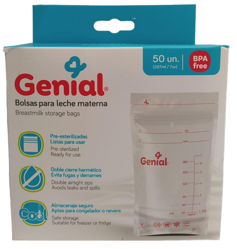 [2388] ACC Bolsa Almacenar Leche GNSB4580050 x50 Unidades