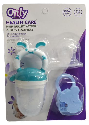 [2399] ACC Dispensador de Fruta de Silicona con cuerda FZ150 Verde/Azul