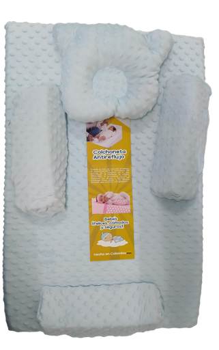 [2502] ACC Colchoneta Antirreflujo MC Extra Suave Azul 75x50cm