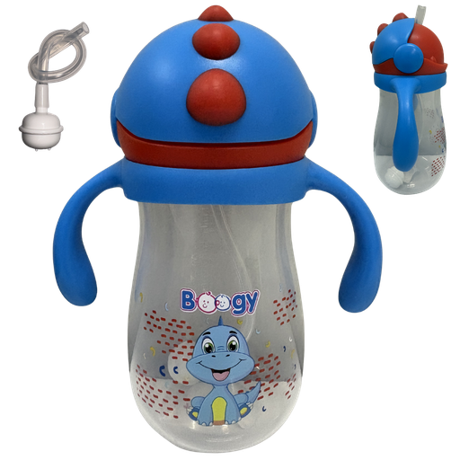 [2484] ACC Vaso Pitillo Anticólico 10onz 21463 Dino Azul