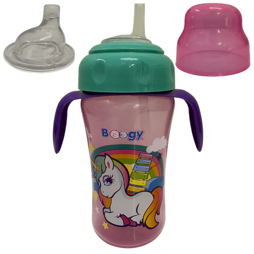 [2486] ACC Vaso Pitillo 11onz 20853 Unicornio Fucsia-Morado