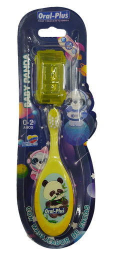 [2536] ACC Cepillo Panda Amarillo 0-2 años  - Oral Plus