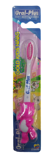 [2547] ACC Cepillo Gold Kids Fucsia 2-6 años - Oral Plus