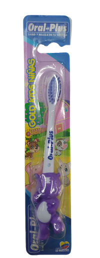 [2548] ACC Cepillo Gold Kids Morado 2-6 años - Oral Plus