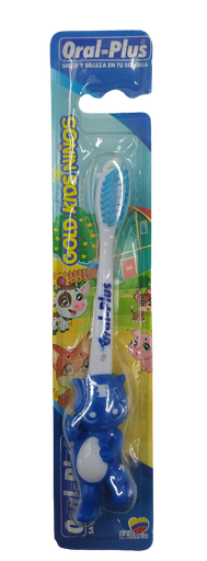 [2549] ACC Cepillo Gold Kids Azul 2-6 años - Oral Plus