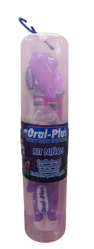 [2556] ACC Kit Viajero Morado 2-6 años - Oral Plus