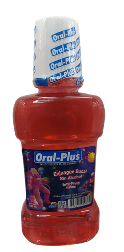 [2559] ACC Enjuague Bucal Niña Tutti-Frutti 6+ años x300ml - Oral Plus