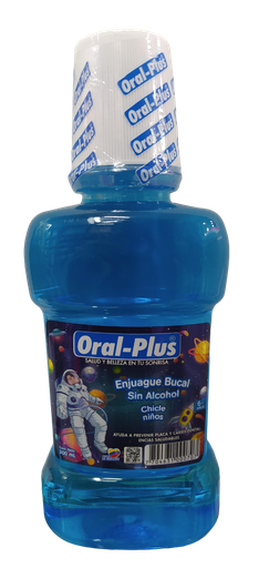 [2560] ACC Enjuague Bucal Niño Chicle 6+ años x300ml - Oral Plus