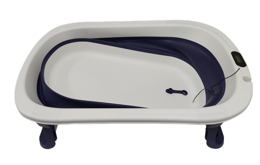 [2574] ACC Bañera Plegable Termometro BTF-10 Azul