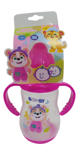 [2636] ACC Tetero 12onz 33568 Oso Fucsia