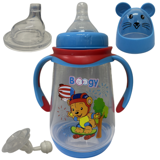 [2648] ACC Tetero 10onz 21474 con valvula anticolico Oso Azul