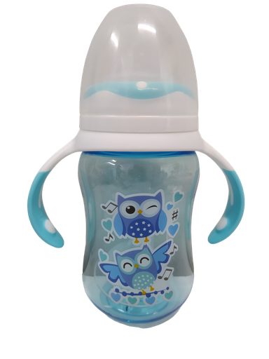 [2781] ACC Tetero 8onz BIP1394 Buhos Azul