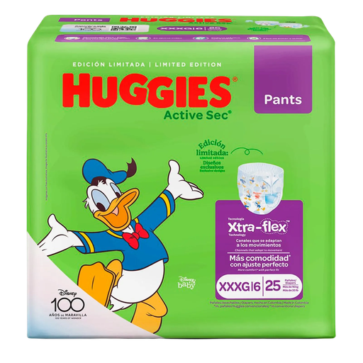 [2843] Huggies Pants 6*25