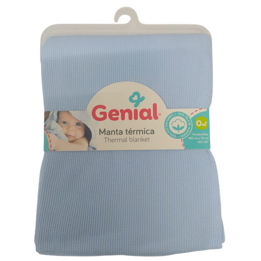 [2866] ACC Cobija termica 100*76cm GNBKG1S Azul claro