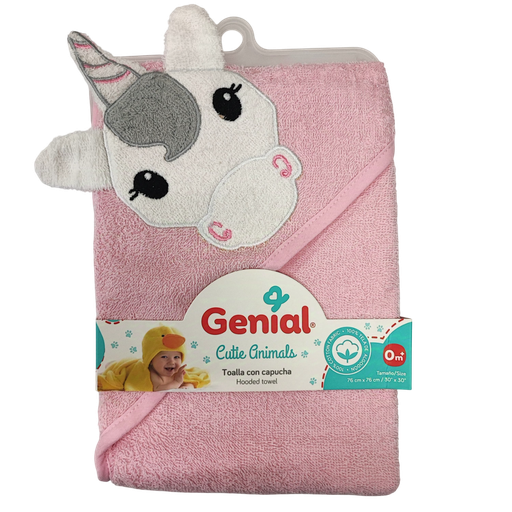 [2922] ACC Toalla GNTU120435 76x76cm Rosada