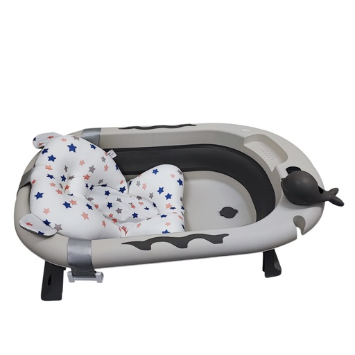 [2982] ACC Bañera Plegable Termometro + Maya BTM500 Gris