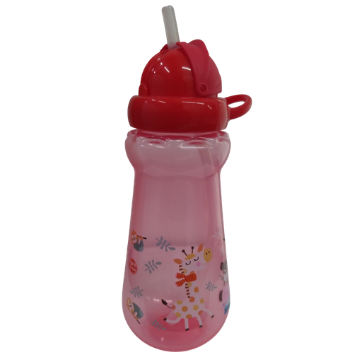 [3076] ACC Vaso Pitillo BIP1349 Jirafa Rojo