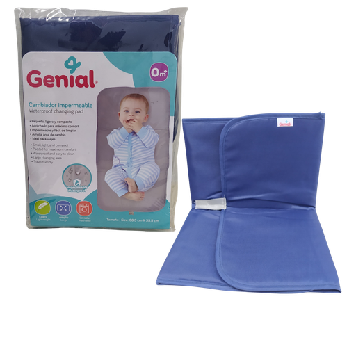 [3245] ACC Cambiador Impermeable GNH01 Azul  68x35cm