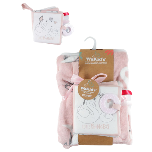 [3252] ACC Cobija 75*100cm + Libro de Cuento Princess 77482