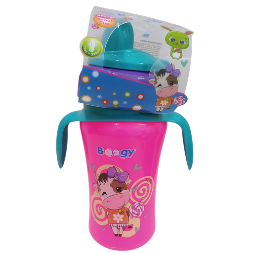[3277] ACC Vaso Antiderrame Vaca Fuscia 21393