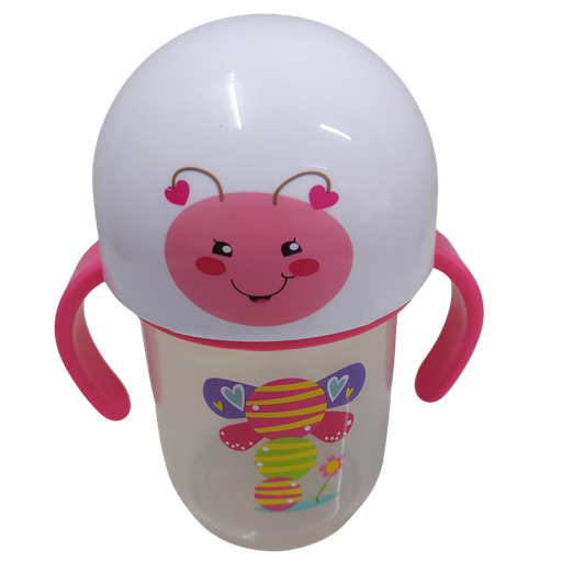 [3282] ACC Vaso Antiderrame Abejita Rosada BIP1491