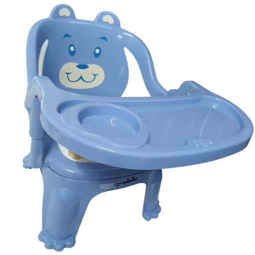 [3296] ACC Silla Comedor Plastica MCH220 Azul