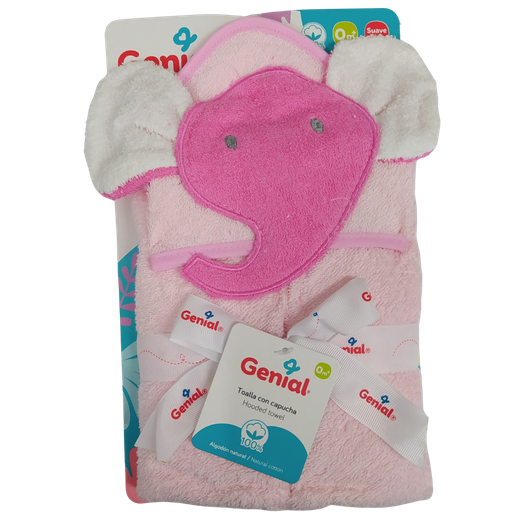 [3350] ACC Toalla GNXHW004 Rosado Elefante