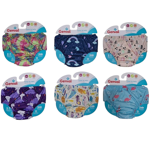 [3372] ACC Pañal para piscina reutilizable GNPJ10 +12 meses Niña