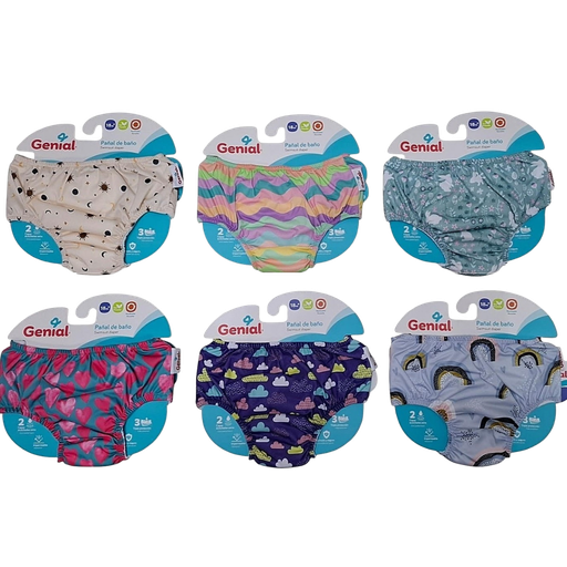 [3374] ACC Pañal para piscina reutilizable  GNPJ11 +18 meses Niña