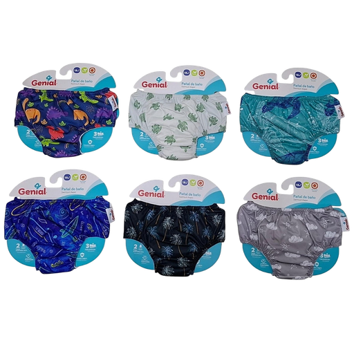 [3375] ACC Pañal para piscina reutilizable  GNPJ11 +18 meses Niño