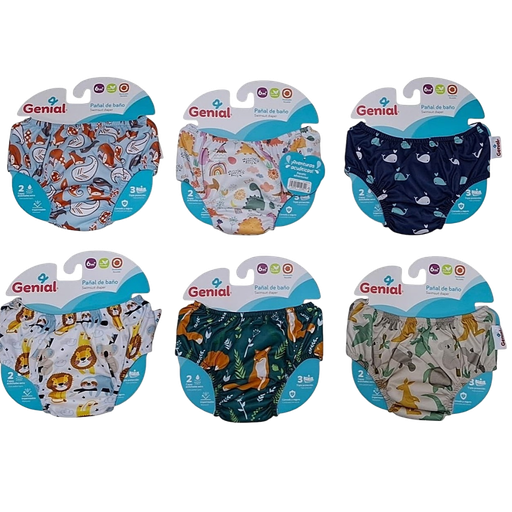 [3376] ACC Pañal para piscina reutilizable  GNPJ09 +6 meses Niño