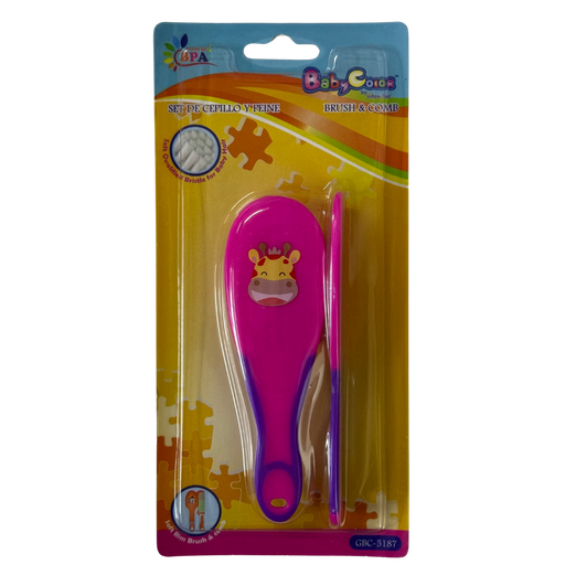 [3439] ACC Cepillo Peine GBC5187 Jirafa Fuscia