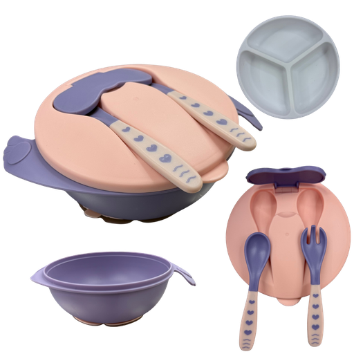 [3417] ACC Plato antideslizante 6033 Morado-Rosado