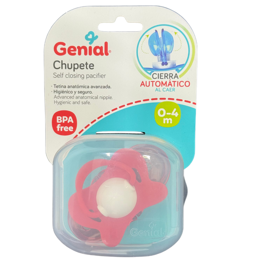 [3419] ACC Mamila GNPF6115 Cierre Automatico Rojo 0-4m