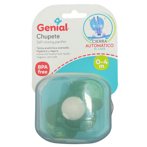 [3420] ACC Mamila GNPF6115 Cierre Automatico Verde 0-4m