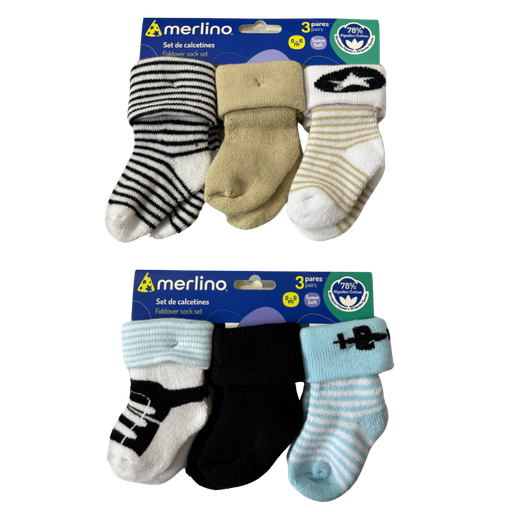 [3467] ACC Medias MRSK07L x3 Pares Colores Surtidos Niño