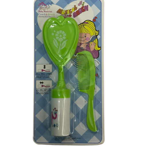 [3452] ACC Cepillo Peine 330C Verde Elefante-Flores