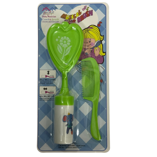 [3453] ACC Cepillo Peine 330C Verde Elefante-Balon