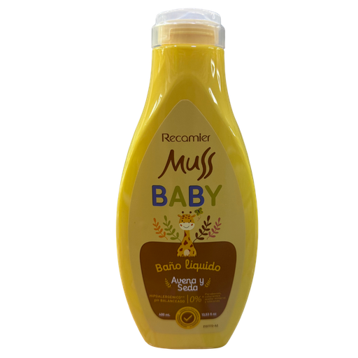 [3698] Baño Liquido Muss Baby Avena 400ml