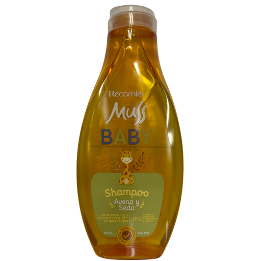 [3700] Shampoo Muss Baby Avena y Seda 400ml