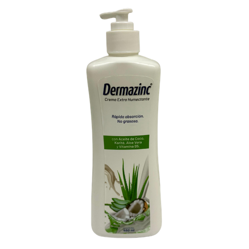 [3706] Crema Corporal Extra Humectante Dermazinc x 450g