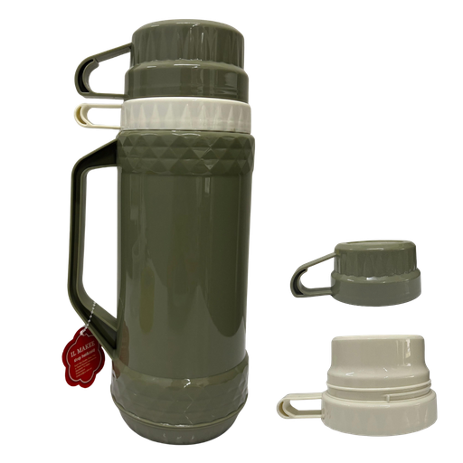 [3738] ACC Termo 1 Litro 3710 Verde Militar