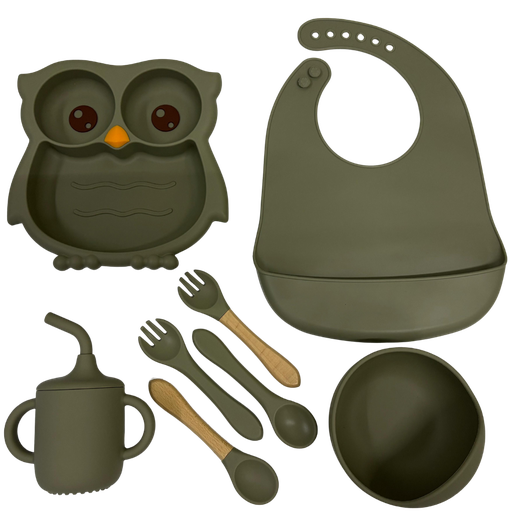 [3751] ACC Kit Vajilla de Silicona YST280 Buho Verde