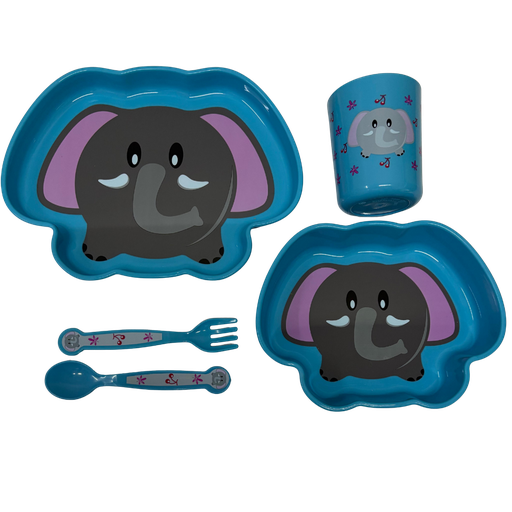 [3792] ACC Vajilla 5 Piezas BIP2046 Azul Niño